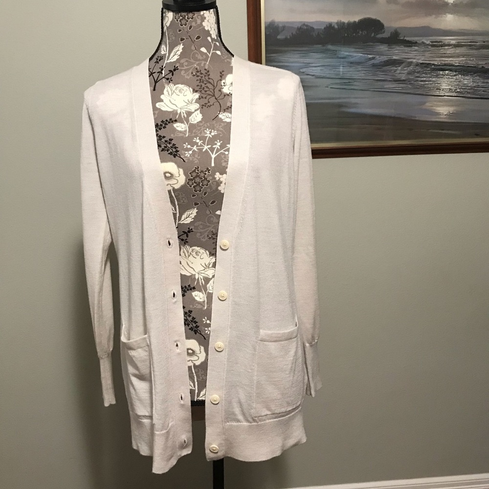 Banana Republic Extra Fine Merino Cardigan